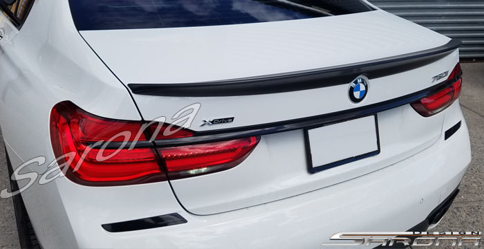 Custom BMW 7 Series  Sedan Trunk Wing (2016 - 2019) - $249.00 (Part #BM-130-TW)